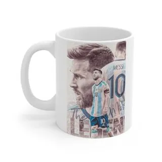 ماگ طرح ماگ طرح فوتبالی مسی Messi مدل NM1583