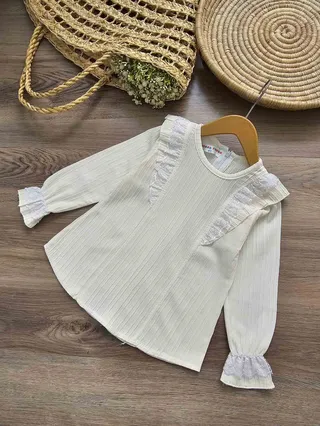 شومیز سفید کاربردی