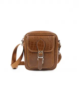 کیف مردانه چرم طبیعی بیسراک Bisrak مدل NL-Crossbody-SportN2-PR