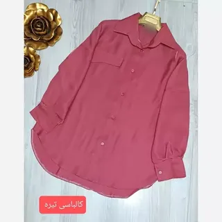شومیز مجلسی زنانه پارچه الیزه مدل شاپرکsh