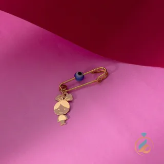 سنجاق سینه چشم نظر دخترانه