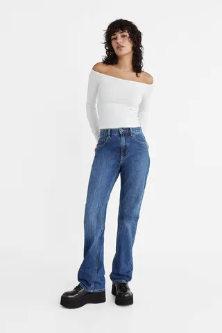 StradivariusStreight Comfort Fit Jean