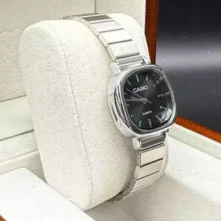 ساعت مچی زنانه بند استیل قفل ریلی کاسیو دارای 6 ماه گارانتی موتور Casio