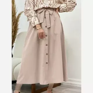 دامن لنین ترکمن زنانه و دخترانه رنگی عیدانه شیک با کیفیت
