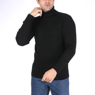 پلیور یقه اسکی مردانه تریکو پاییزان مدل PE800 رنگ ...