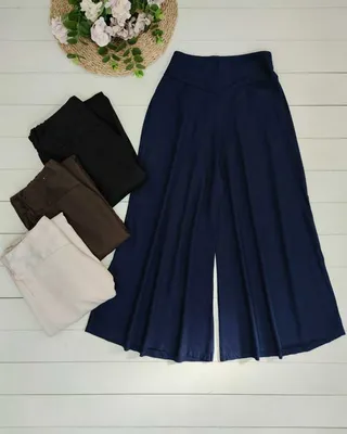 شلوار دامنی سیلک _ 1259