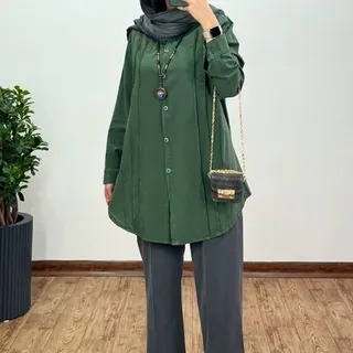 مانتو الیاف تابستانی دخترانه زنانه 
