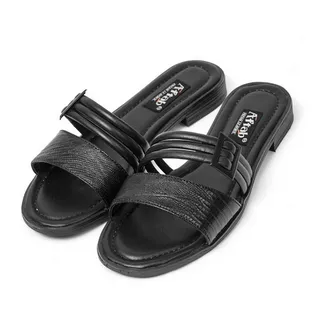 صندل زنانه پاتن چرم مدل BR02