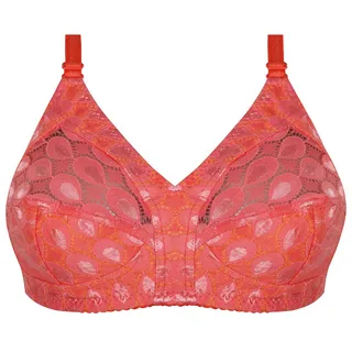 سوتین زنانه پرجامدا مدل 355011928 دانتل رنگ گلبهی