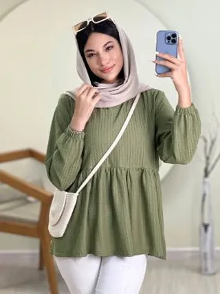 شومیز جلو بسته 17798