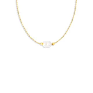 گردنبند طلا زنجیری پرلین