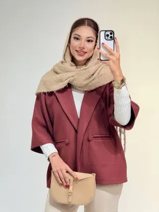 پالتو پانچ فوتر کد 19654