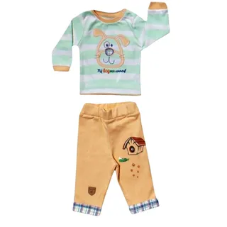 ست تی شرت و شلوار نوزادی به آوران مدل پاپی 7728549...