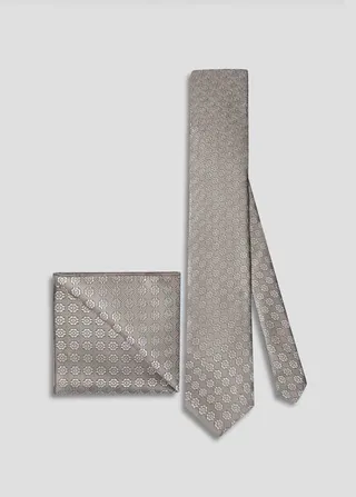 ست کراوات و پوشت 2511231 کروم
