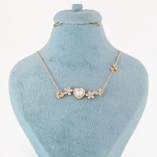 گردنبند زنانه ژوپینگ مدل قلب کد AAB642