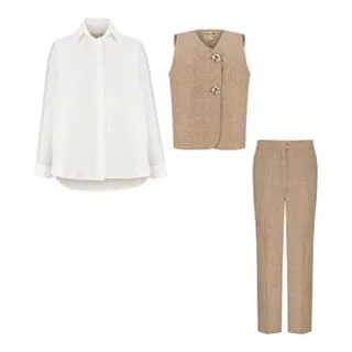 ست 3 تکه لباس زنانه السانا مدل چامه کد 217347