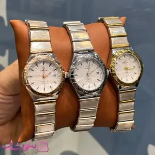 ساعت مچی امگا زنانه کانسلیشن صفحه سفید + جعبه و بگ کد 750