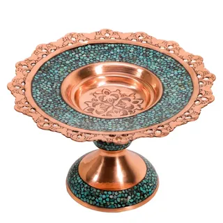 شیرینی خوری فیروزه کوبی 30 سانتی کد 299