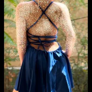 پیراهن پشت بندی