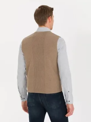 جلیقه رسمی مردانه راسویی پیرکاردین