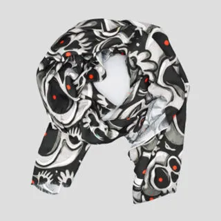 شال نخی اسکلتی مدل Gst کد Nyr-658