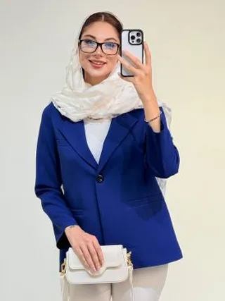 کت سه جیب تک دکمه تولیدایواز کد 19298