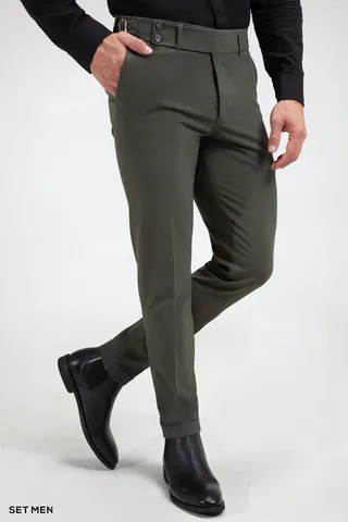 شلوار پارچه ای مردانه پیل دار