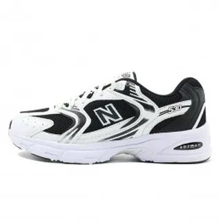 کتانی نیوبالانس 530 مشکی سفید New balance White Black