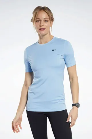 Reebokتیشرت زنانه آستین کوتاه Wor Sw Tee Blue