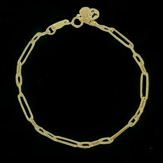 دستبند طلا 18 عیار زنانه دوست خوب مدل هرمس کد DK06...