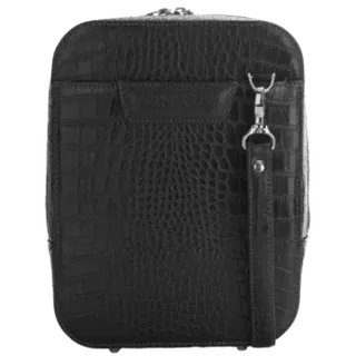 کیف دوشی مردانه چرم طبیعی مدل هومان کد 2601