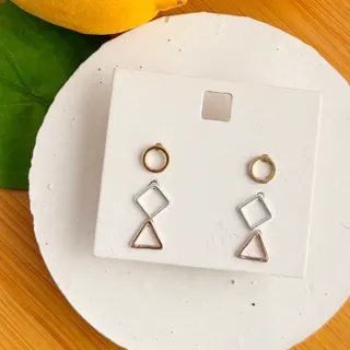 گوشواره هندسی گوشواره مینیمال 