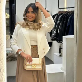 کت و دامن کرپ مازراتی مجلسی زنانه