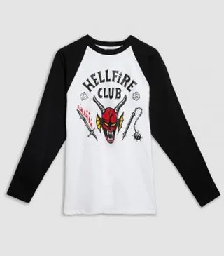 تیشرت دورس آستین بلند Hellfire Club