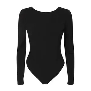 بادی آستین بلند زنانه مدل 1135 رنگ مشکی