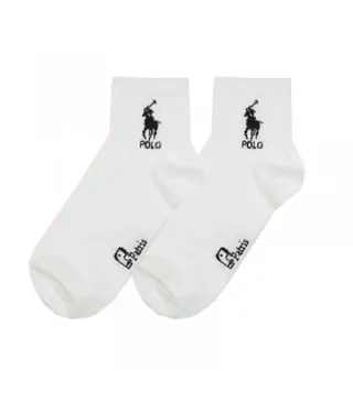 نیم ساق پولو سفید