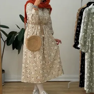 پیراهن مانتویی ارسال رایگان جنس صوفیا گچی