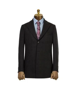 پالتو مردانه طوسی ساده  ال سی من 41