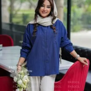 شومیز نادین سورمه ای