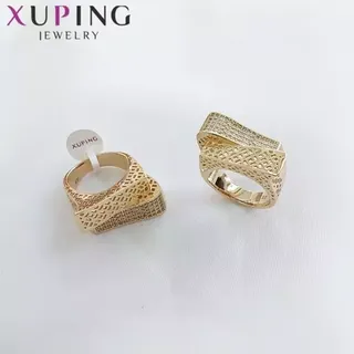 انگشتر ژوپینگ طرح طلا زنانه نگیندار