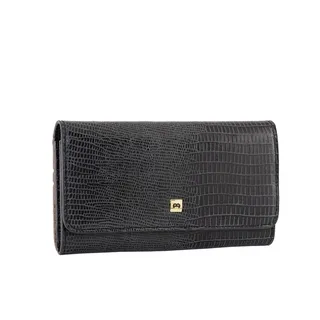 کیف پول زنانه مدل D133 دودی ایگوانا