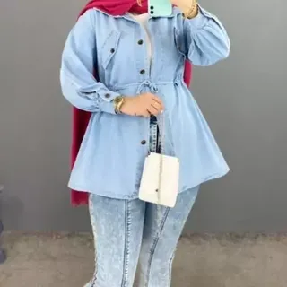 کت کراپ جین اصل کوتاه 
