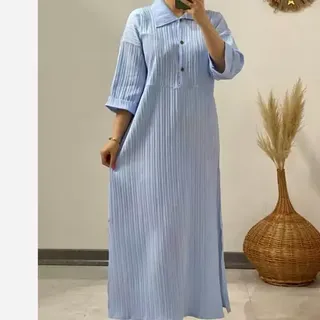 کفتان آیوا قواره دار تا 46 کنار چاک  جلو دکمه دار