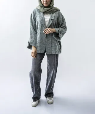 مانتو کوتاه زنانه آر ان اس کد 11092428