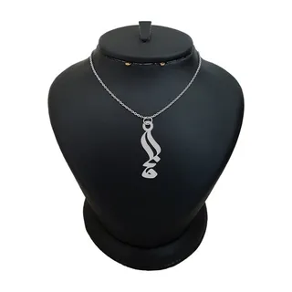 گردنبند نقره زنانه لیردا مدل اسم مونا کد 0289 MHR