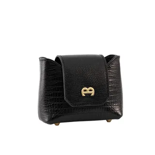 کیف زنانه مدل f137 مشکی ایگوانا