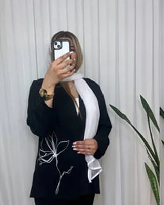 کت شانتون ژاکارد گلدوزی melina