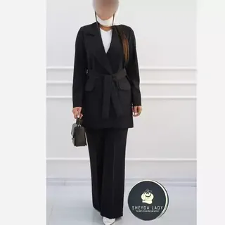 کت و شلوار زنانه دخترانه مازراتی مدل سامیه