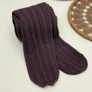 جوراب شلواری قهوه ای سوخته