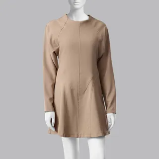 پیراهن یقه گرد زنانه مدل 832488270 طرح ترندیول